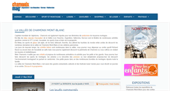 Desktop Screenshot of chamonix-magazine.com
